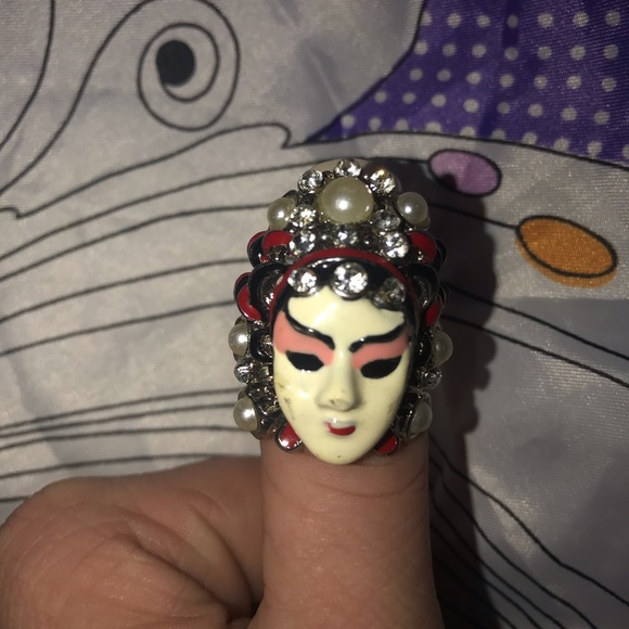 Costume Face Ring - Picture 1 of 1